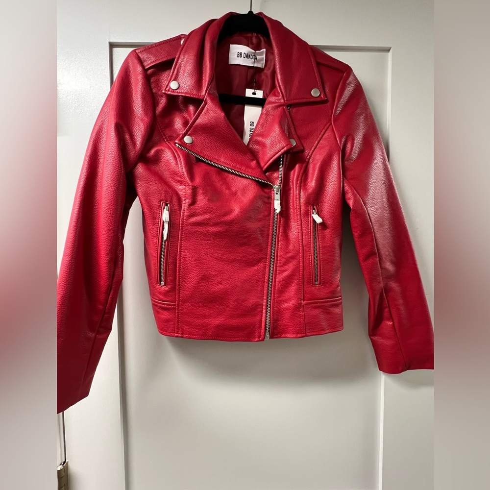 NWT BB Dakota moto jacket